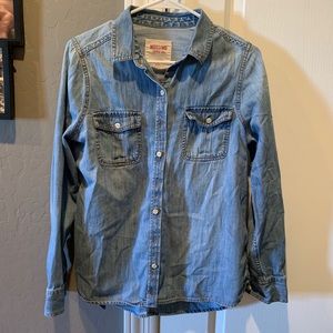 Denim Button Up